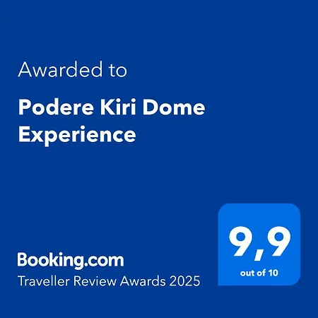 Glamping Podere Kiri Dome Experience